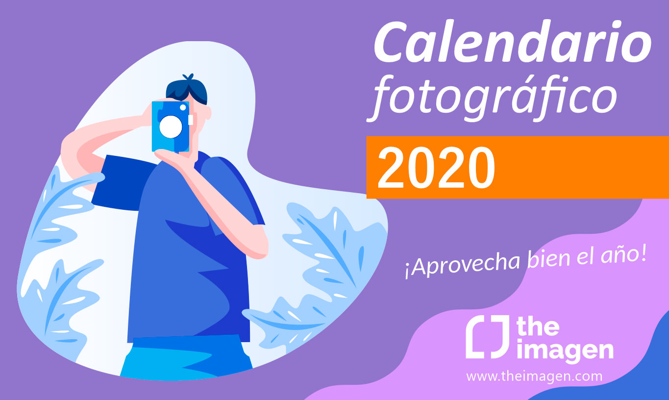 Ejercicios de fotografía, planificación, eventos, calendario 2020